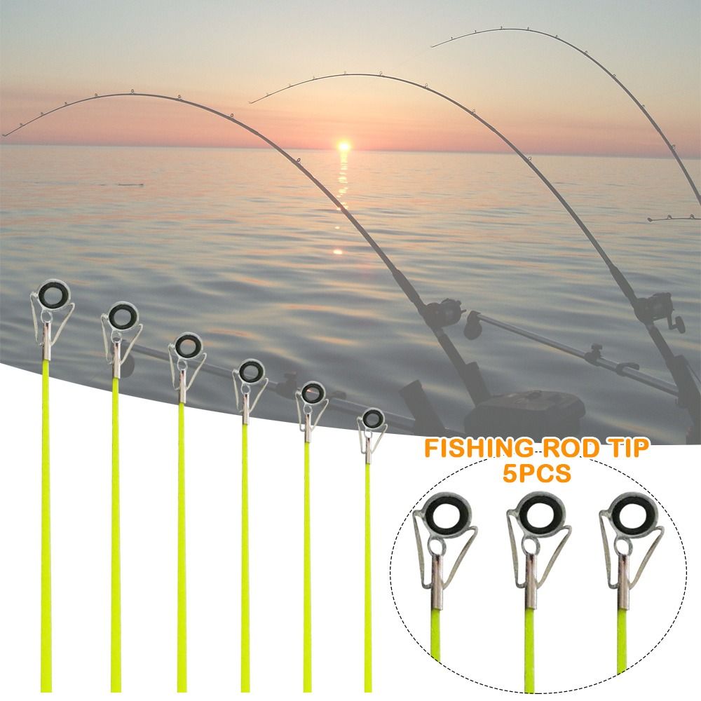 Fishing Rod Ice - คันเบ็ดตกปลาแบบมีห่วงด้านบน ปี 2024 ปลายคันแบบยืดหดได้ 40 ซม.