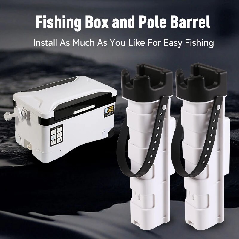 Fishing Rod Case - ผู้ถือ Rod ตกปลาตกปลา Cooler Box Tackle