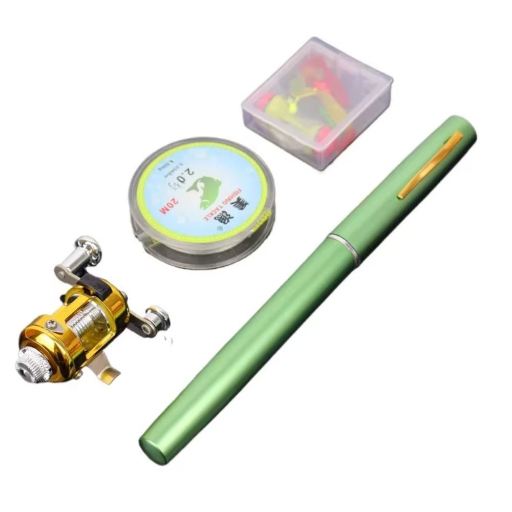 คันเบ็ดพกพาแบบยืดหดได้ รูปทรงป - Fishing Rod Spinning บทวิจารณ์และราคา