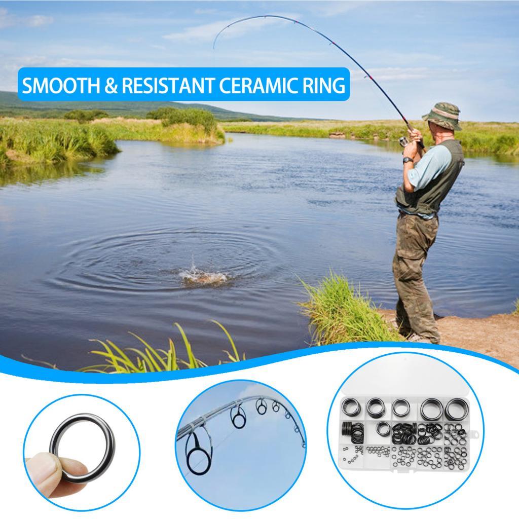 ชุดซ่อมไกด์คันเบ็ด 26 ชิ้น ทำจ - Fishing Rod Tip Replacement บทวิจารณ์และราคา