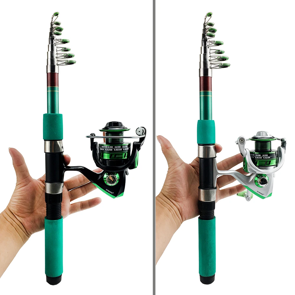 ชุดคันเบ็ดสำหรับเดินทางน้ำเค็ม - Fishing Rod Spinning บทวิจารณ์และราคา