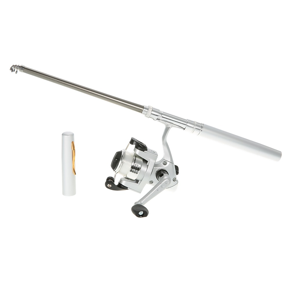 คันเบ็ดตกปลาพกพาแบบยืดหดได้ น้ - Fishing Rod Fly บทวิจารณ์และราคา