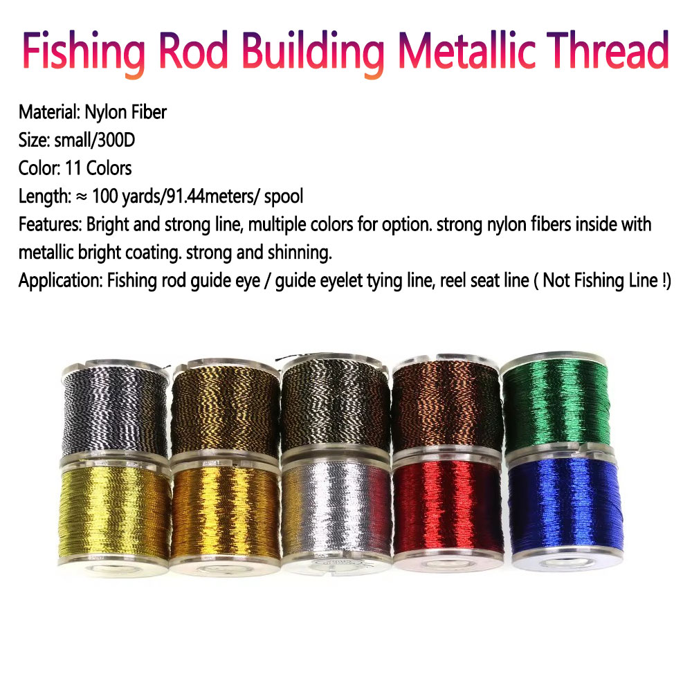 ด้ายโลหะสำหรับพันคันเบ็ด 100 ห - Fishing Rod Repair Kit บทวิจารณ์และราคา