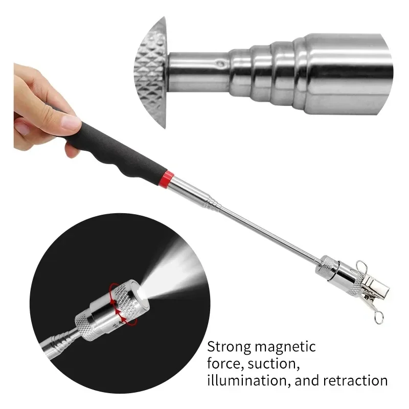 Telescopic Magnetic ปากกา LED  - Fishing Rod Telescopic บทวิจารณ์และราคา