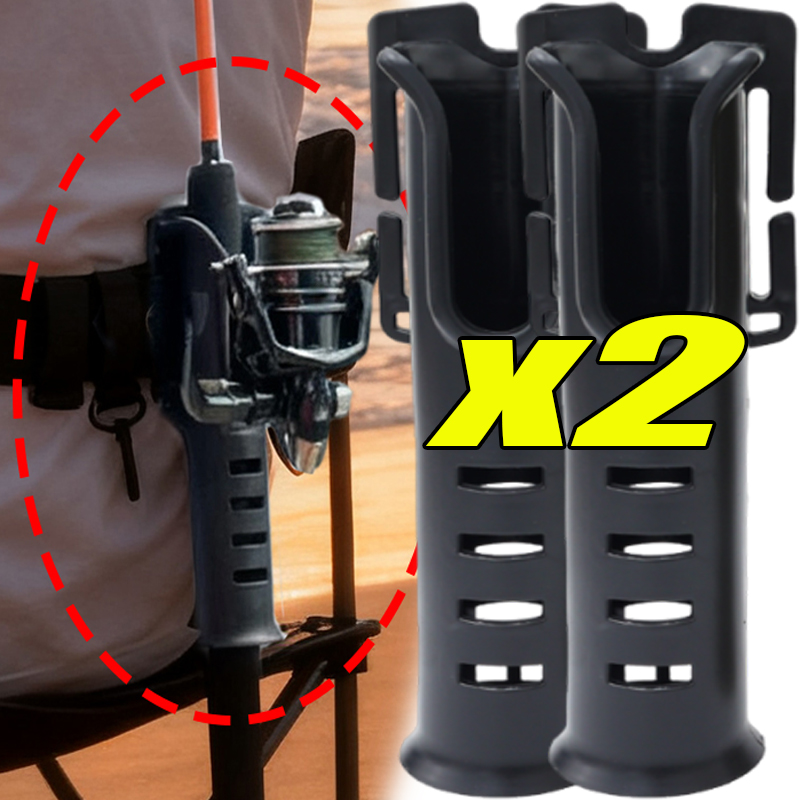 เข็มขัดยึดคันเบ็ดตกปลาแบบใช้ซ้ - Fishing Rod Travel บทวิจารณ์และราคา