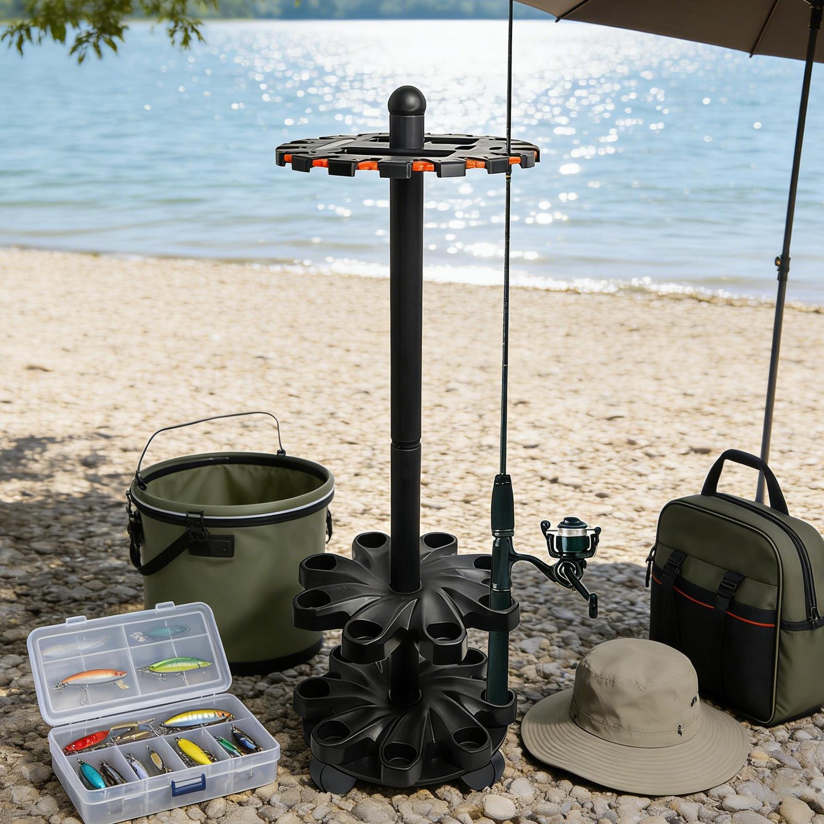 ที่วางคันเบ็ดตกปลา แบบตั้ง แนว - Fishing Rod Travel บทวิจารณ์และราคา