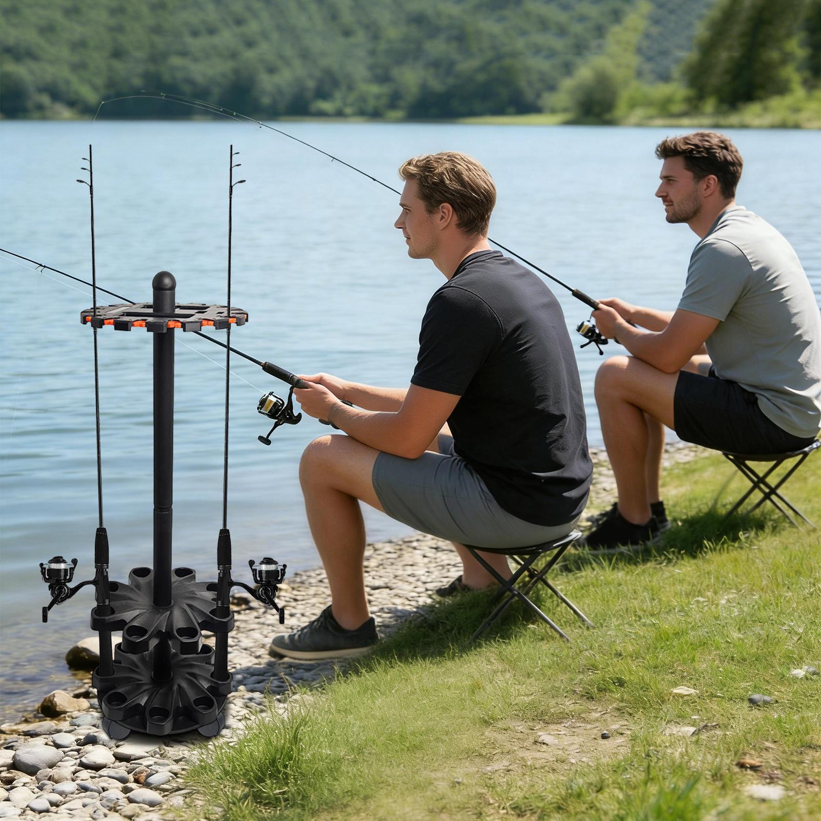 ที่วางคันเบ็ดตกปลา แบบตั้ง แนว - Fishing Rod Travel บทวิจารณ์และราคา