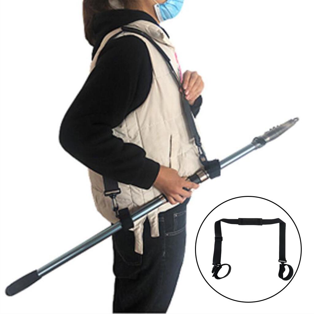 สายสะพายคันเบ็ดแบบปรับได้ ทำจา - Fishing Rod Holder บทวิจารณ์และราคา
