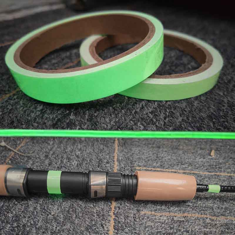 เรืองแสงใน Dark เทปกาวสีเขียวเ - Fishing Rod Repair Kit บทวิจารณ์และราคา