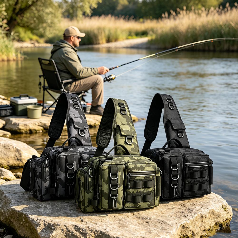 กระเป๋าเป้ตกปลาขนาดใหญ่ กล่องใ - Fishing Rod Case บทวิจารณ์และราคา