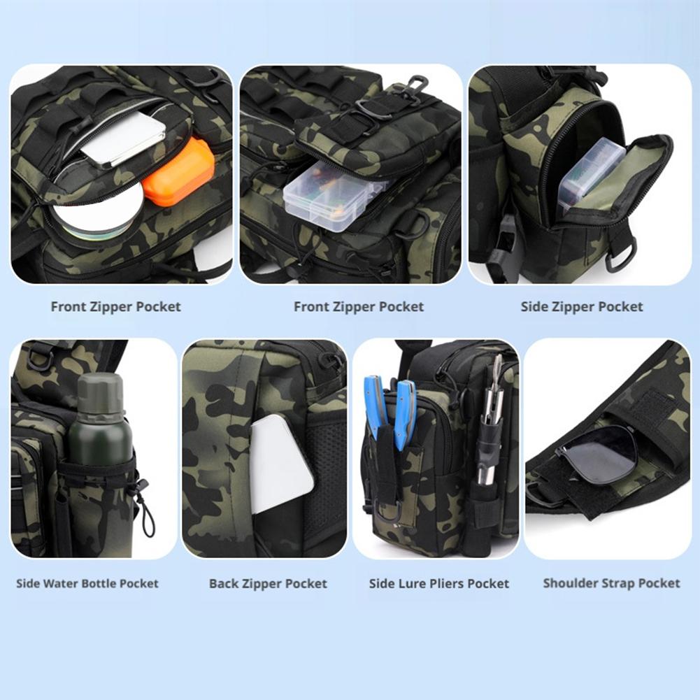 กระเป๋าเป้ตกปลาขนาดใหญ่ กล่องใ - Fishing Rod Case บทวิจารณ์และราคา