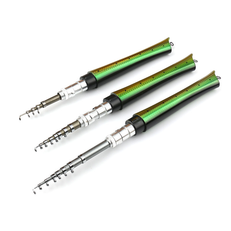 ชุดคันเบ็ดตกปลาพกพาแบบพับได้ N - Fishing Rod Ice บทวิจารณ์และราคา