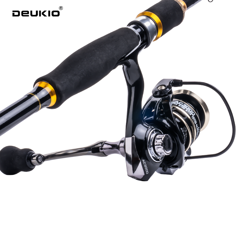 DEUKIO ชุดคันเบ็ดตกปลา 1.8 2.1 - Fishing Rod Spinning บทวิจารณ์และราคา